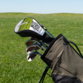 Moderne foto Beste vader Golf Head Hoesje Golfheadcover (Insitu)