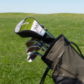 Moderne foto beste vader ooit Golf Head Hoesje Golfheadcover (Insitu)
