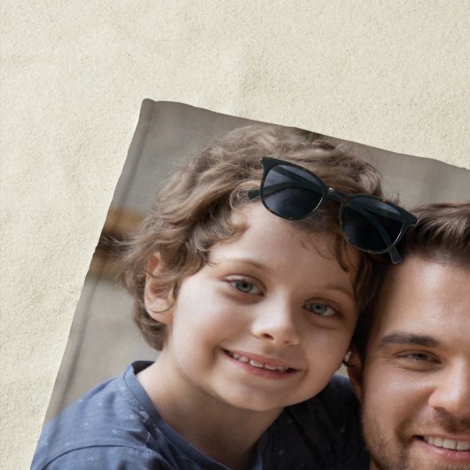 Moderne foto Beste vader ooit harthart Strandlaken (In situ)