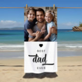 Moderne foto beste vader ooit strandlaken