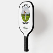 Moderne foto beste vader op foto van vader pickleball paddle (Links)