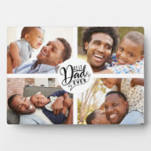 Moderne foto beste vader-sjabloon fotoplaat (voorkant)