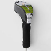 Moderne foto beste vader van Par Golf Head Hoesje Golfheadcover (Schuin)