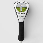 Moderne foto beste vader van Par Golf Head Hoesje Golfheadcover (Voorkant)