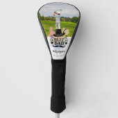 Moderne foto beste vader van Par Golf Head Hoesje Golfheadcover (Voorkant)