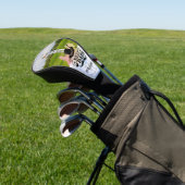 Moderne foto beste vader van Par Golf Head Hoesje Golfheadcover (Insitu)