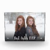 Moderne foto beste zuster ooit harten (Voorkant)