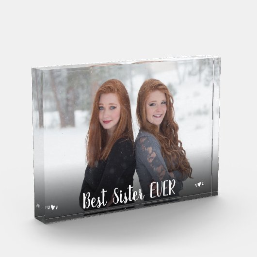 Moderne foto beste zuster ooit harten (Links)