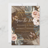 Moderne Foto Bewaar Data PAMPAS Koraal Tropisch (Voorkant)