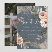 Moderne foto bewaart data PAMPAS Coral Tropical (Voorkant / Achterkant)