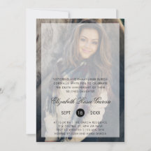 Moderne foto Black Text Overlay Death Jubileum