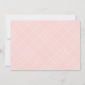 Moderne foto blauwe roze Afstuderen Aankondiging (Achterkant)