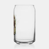 Moderne foto boog bruiloft Verloving aandenken Blikvorm Glas (Links)