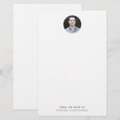 Moderne foto briefpapier (Voorkant / Achterkant)