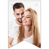 Moderne foto bruidsmeisjes bruiloft vlaggetjes (Eerste vlag)