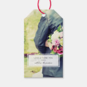 Moderne foto cadeaulabel (Voorkant)