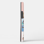 Moderne Foto Collage 11 Afbeelding Peach Sideways Case-Mate iPhone Case (Achterkant / Rechts)