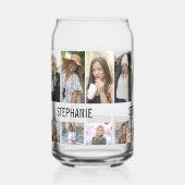 Moderne foto | Collage Drink Blikvorm Glas (Voorkant)