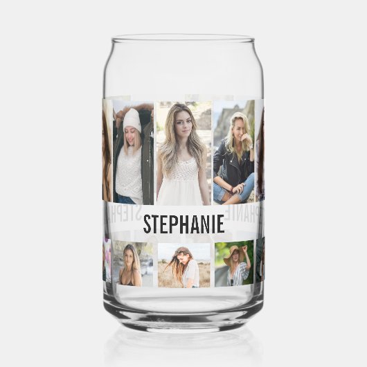 Moderne foto | Collage Drink Blikvorm Glas (Links)