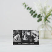 Moderne foto-collage foto visitekaartje (Staand voorkant)