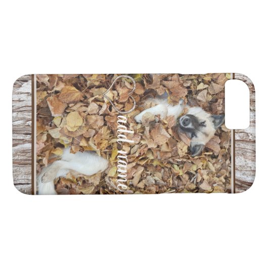 moderne foto-collage hond grappig Case-Mate iPhone case (Achterkant (Horizontaal))
