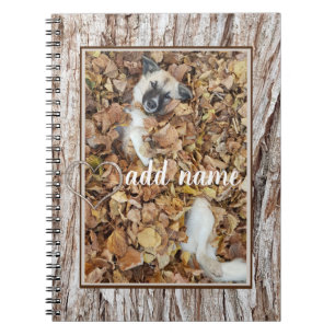 moderne foto-collage hond grappig notitieboek