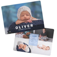 Moderne foto Collage Newborn Baby Boy Birth