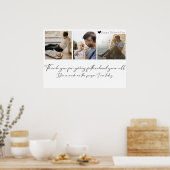  Moderne Foto Collage Vaderdag Gif Poster (Keuken)