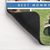 Moderne foto-collage voor de beste mama muismat (Hoek)