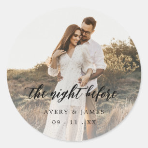 Moderne foto De NIght Voor Sticker