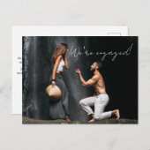 Moderne foto die we hebben gemaakt aankondigingskaart (Voorkant / Achterkant)