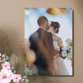 Moderne Foto Dubbelzijdige Save The Date Kaart