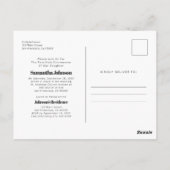 Moderne foto Eerste Heilige Communie Uitnodiging (Achterkant)