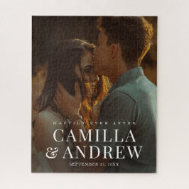 Moderne foto Elegant Wedding Legpuzzel