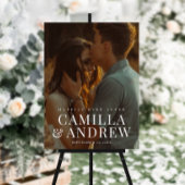 Moderne foto Elegant Wedding Poster