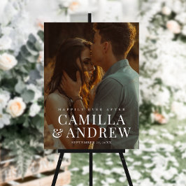 Moderne foto Elegant Wedding Poster