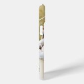 Moderne foto en monogram Case-Mate iPhone case (Achterkant / Rechts)