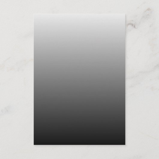 Moderne foto en zwarte overlay bruiloft informatiekaartje (Achterkant)