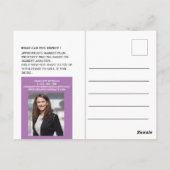 Moderne foto - Estate Verlopen aanbieding Briefkaart (Achterkant)