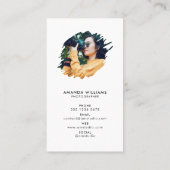 Moderne foto | Fotograaf Fotografie Visitekaartje (Achterkant)