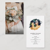 Moderne foto | Fotograaf Fotografie Visitekaartje (Voorkant / Achterkant)