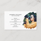 Moderne foto | Fotograaf Fotografie Visitekaartje (Achterkant)