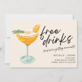 Moderne foto Funny Wedding Save the Date (Voorkant)