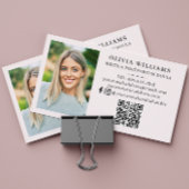 Moderne foto Geboorte & Postpartum Doula Visitekaartje