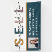 Moderne foto gelicenseerd om makelaar banner te ve (Verticaal)