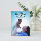 Moderne Foto | Gelukkig Nieuwjaar 2017 van de Feestdagenkaart (Staand voorkant)