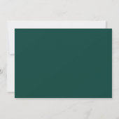 Moderne foto Groen High School Afstuderen (Achterkant)
