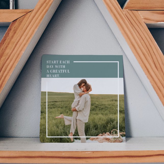 Moderne foto Groene familie — liefdevol cadeau (Creator heeft geüpload)