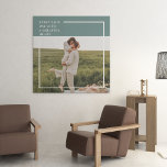 Moderne foto Groene familie — liefdevol cadeau Canvas Afdruk<br><div class="desc">Introductie van de Moderne Foto Groene Familie Mooie Gift! Dit geschenk is een perfecte manier om de liefde en band binnen een familie vast te leggen en te vieren, terwijl het toevoegen van een vleugje elegantie en moderniteit aan elk interieur.The Modern Photo Green Family Lovely Gift is niet alleen een...</div>