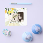 Moderne foto Hartelijk dank voor het Kaart Lemons- (Enkel)